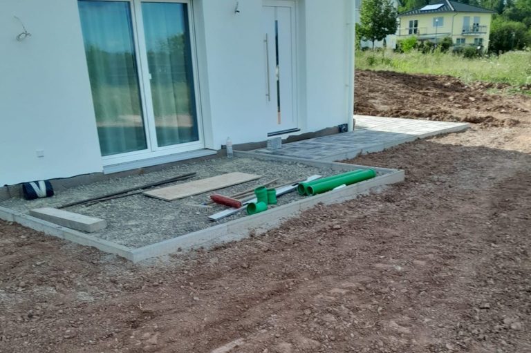 Terrassenbau Garten im Raum Stuttgart